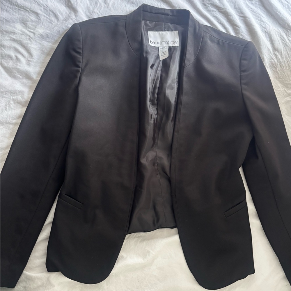 bar iii black blazer